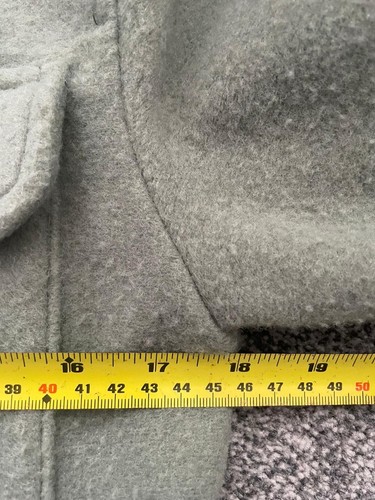 Fat Face Jacket Womens Size UK 8 Sage Green Button Up Long Sleeve Shacket - Picture 10 of 15