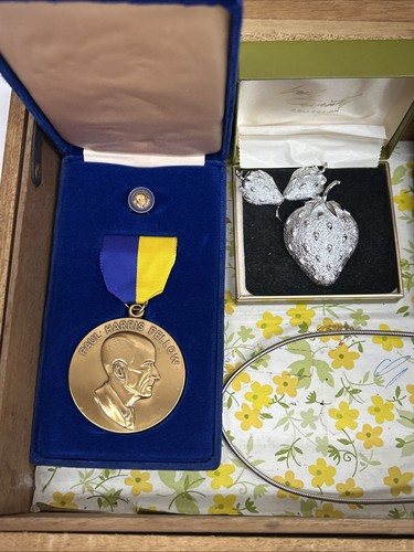 Vintage Enid Collins Holzkiste Tasche Handtasche mit Schmuck und anderen Gegenständen - Bild 2 von 24