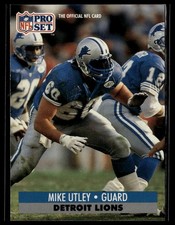 1991 Pro Set #849 Mike Utley