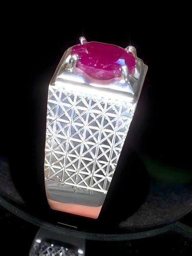 Ruby ring for men high quality natural ruby rings Real Yaqoot ring Manak Ring - Picture 3 of 6