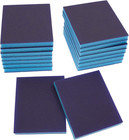 16Pcs Sanding Sponge, 800-1000 Grit Washable Sponge Sand Blocks, Wet And