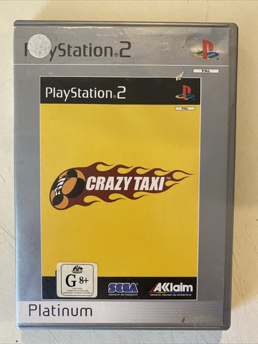 Crazy Taxi Platinum PlayStation 2 (PS2 2000 PAL) Complete W Manual - Foto 1 di 3
