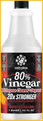 Calyptus 80% Pure Concentrated Vinegar Ultra-Performance (20X) Power Technical