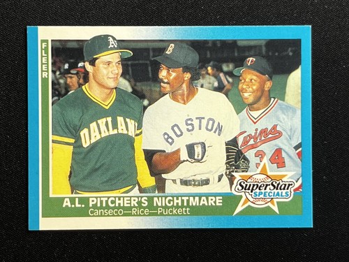 1987 Canseco, Rice, Puckett #633