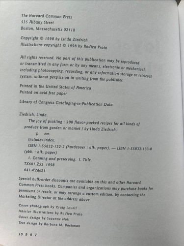 Joy of Pickling: 250 Flavor-Packed Recipes for All Kinds of Produce - Picture 4 of 7