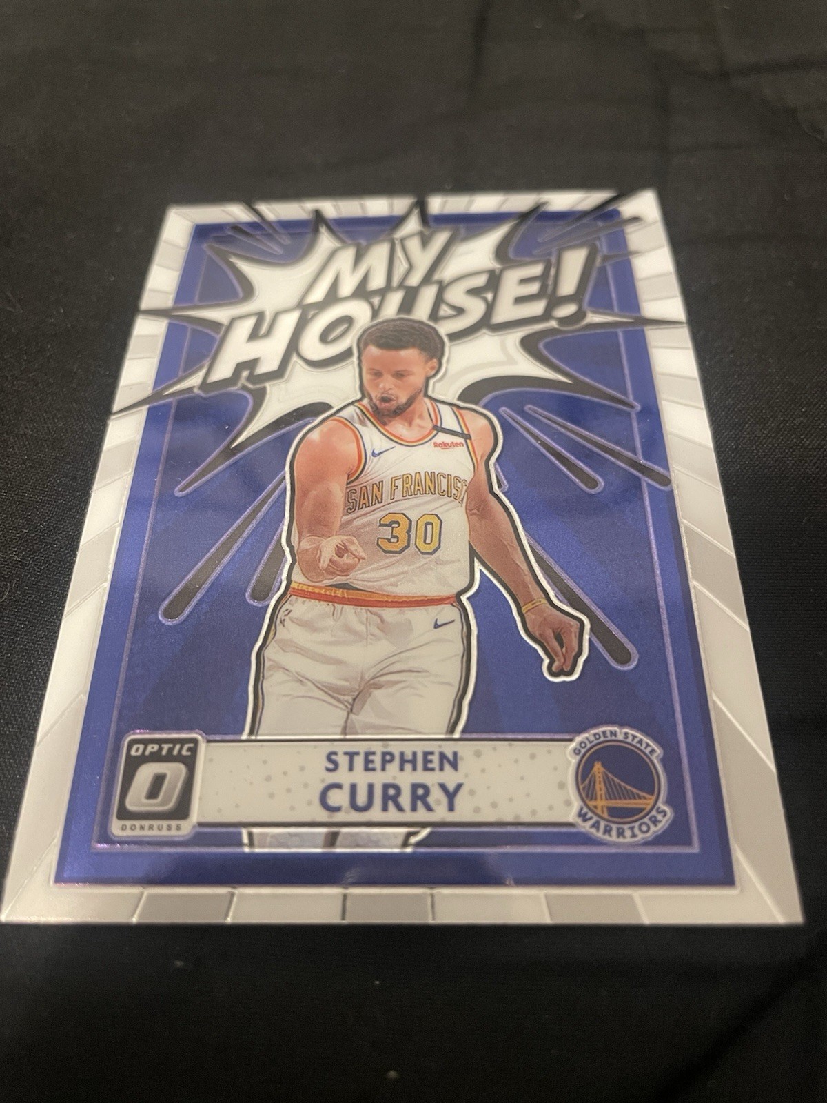 2020-21 Panini Donruss Optic - My House Stephen Curry #5 Holo Prizm