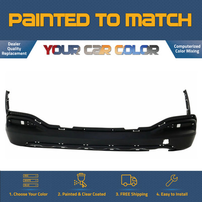 For 2016-2018 KIA SORENTO; Rear Bumper; lower EX/L/LX/LIMITED w/o Snsr Painted