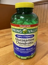 Spring Valley Glucosamine Chondroitin Dietary Supplement, 340 Tablets ~ 07/2028+