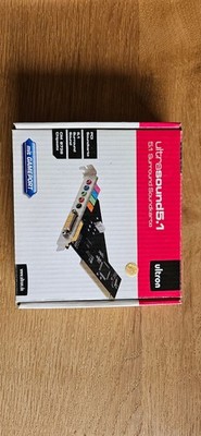 Ultron Ultra Sound 5.1 PCI Soundkarte   CMI8738   6-Kanal   Retro   OVP