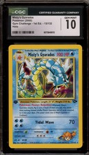 Pokemon Misty's Gyarados Gym Challenge 1st Ed Holo Rare #13 CGC 10 Gem Mint