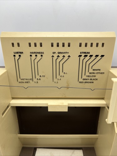 Vintage Skilcraft RIC 920 Rock Identification Computer komplett mit Box 1970 selten - Bild 8 von 19