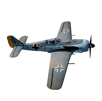 Dynam Focke Wulf FW-190 V3 4S RC Warbird Plane 1300mm Wingspan PNP w/ Flaps