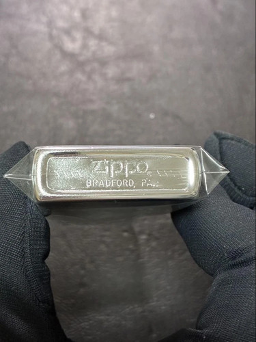 Zippo Lokomotive Vintage 1982 Silber Einseitig Verarbeitung Feuerzeug Regular Japan - Bild 3 von 11