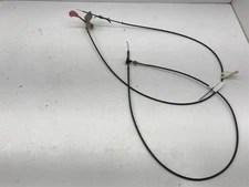 JOHN DEERE F620 F680 F687 THROTTLE AND CHOKE CABLES AM123642 TCA51174