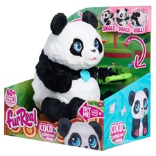 FurReal Friends Coco the Tumbling Panda Stuffed Animal Interactive 10.5" Plush