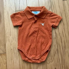 Texas Longhorns Baby 6M  Polo Bodysuit