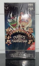 The Muppets Take Manhattan VHS Tape 1985 CBS Fox Release Puppets Movie Film Rare