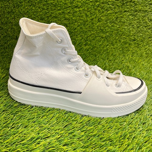 Converse Chuck Taylor All Star High Mens Size 9 White Athletic Shoes Sneakers