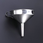  3 Pcs Stainless Funnel Filling Bottles Canning Funnels for Kitchen Use
