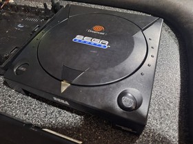 Sega Dreamcast Black Sports Edition Replacement Shell Top Bottom Casing