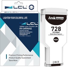 LCL Compatible Ink Cartridge 728 F9J68A 300ml Black Ink for HP DesignJet T730