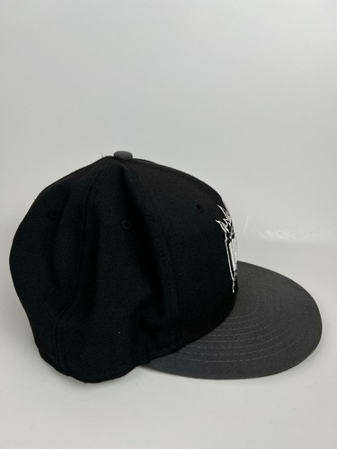 Sacramento Kings New Era SnapBack Hat Cap Black Gray 9Fifty Wool - Picture 5 of 11