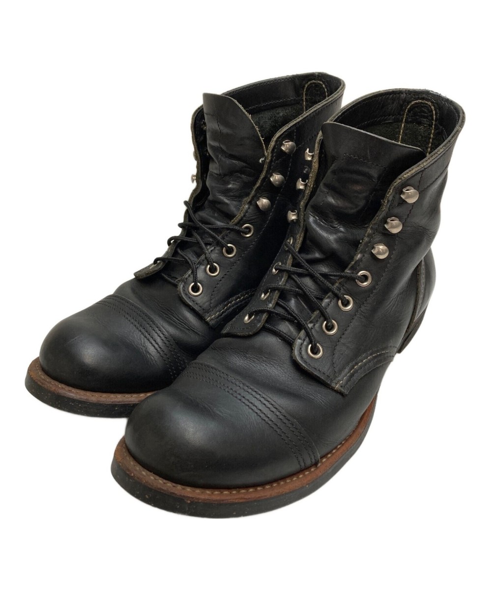 red wing iron ranger flat laces