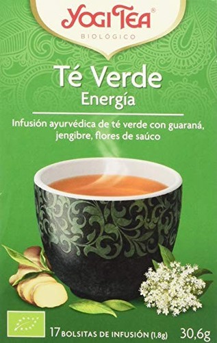 Tè verde Energia zenzero e fiori di sambuco nero 30,6 g - 17 flt BIO