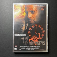 12 Monkeys DVD - Terry Gilliam 1995, Bruce Willis, Madeleine Stowe, Brad Pitt