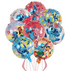 Disney Lilo And Stitch 8 x Stitch Foil Birthday Party 18" Balloons Baby Shower