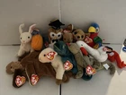 Lot of 12 Different Vintage Beanie Babies With Tags