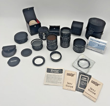 Camera filter lens 40 lot Hoya Vivitar Rolev Samigon Morris Tiffen 52mm 150mm