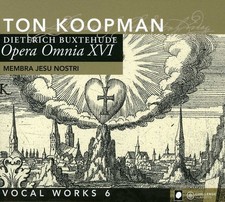 Ton Koopman - Complete Works 16: Vocal 6 [New CD]