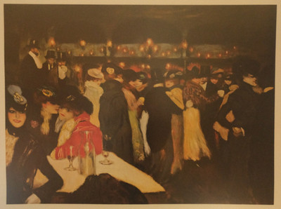 Pablo Picasso - Le Moulin de la Galette - Lichtdruck Reproduktion + Rahmen