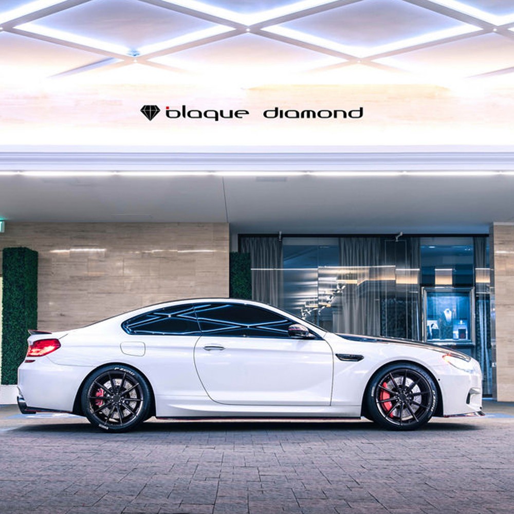 22" BLAQUE DIAMOND BD11 BLACK CONCAVE WHEELS RIMS FITS BMW i8