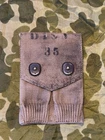 Mills 1911 45 ACP Double Magazine Pouch WW1 Era, 1917 Vintage Military