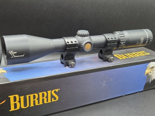 Burris Euro Diamond Rifle Scope 2.5X - 10X - 50 mm Reticle Matte Finish