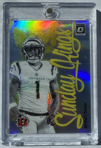2024 Panini Donruss Optic Sunday Kings Ja'Marr Chase #15 Bengals