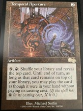Temporal Aperture Urza's Saga Regular