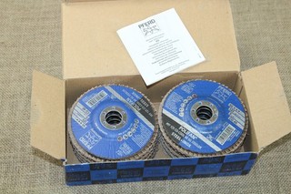 10 x Pferd POLIFAN Schruppscheibe PFF 125 Co Cool 40 SG STEELOX #Hz