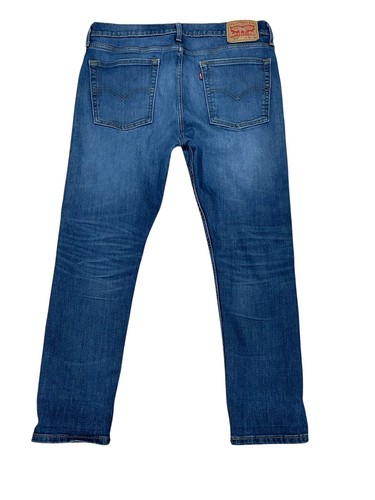Levi’s 510 Denim Blue Jeans Straight Leg Men's 36x27 (Tag 36x30) Casual Comfort - Picture 2 of 11