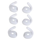 3Pairs Silicone Ear Hooks Sleeve for Pods 4 Earbuds Comfortable Earplugs