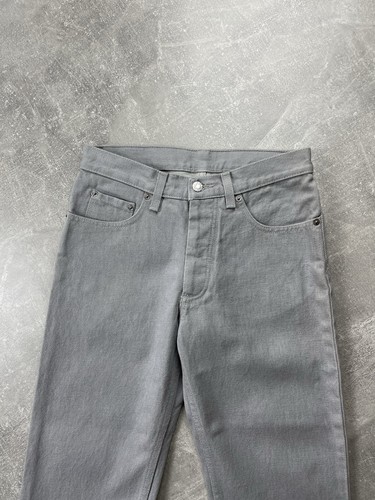 Helmut Lang Vintage Gray Classic 5-Pocket Jeans – Made in Italy – Size 26 - Picture 8 of 12