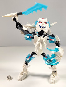 Lego Hero Factory Frost Beast #44011 Complete Figure With Instruction Manual