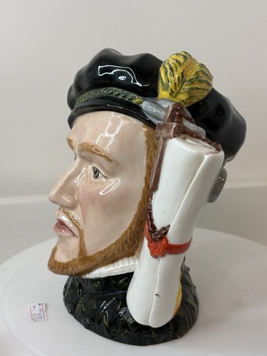 LARGE ROYAL DOULTON CHARACTER JUG PRINCE PHILIP OF SPAIN D7189 LTD EDITION - Picture 11 of 15