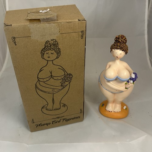 DanubeJoy Badende Schönheiten Fat Lady Figur Hula Mädchen Resin Statue Retro Deko
