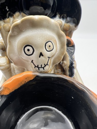 Yankee Candle Halloween BONEY BUNCH Cerámica Tealight Soporte BEBÉ EN TRONA - Imagen 10 de 17