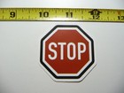 CAUTION DANGER STOP SIGN SMALL STICKER DECAL FUN LITTLE SIGNS FUNNY