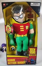 Teen Titans Robin Action Buddy New Bandai Creation 2004 Plush Rare