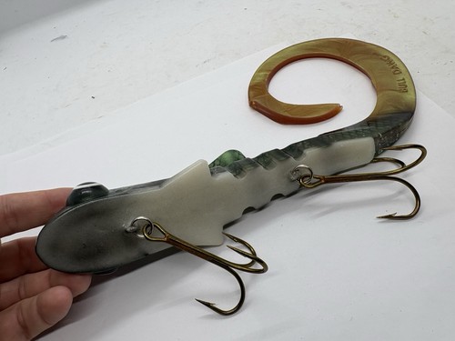 12" Musky Innovations Magnum Pro Bulldawg Custom Alien Jerkbait Musky Lure - Picture 2 of 4